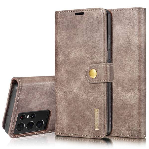 2-in-1 Detachable Leather Wallet Case For Samsung S21 FE