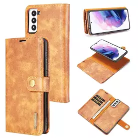 2-in-1 Detachable Leather Wallet Case For Samsung S21 FE