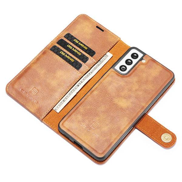 2-in-1 Detachable Leather Wallet Case For Samsung S21 FE