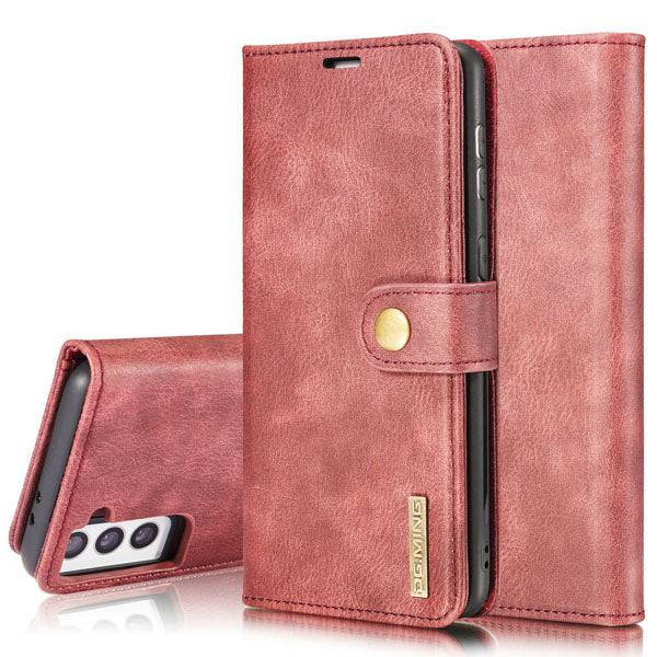 2-in-1 Detachable Leather Wallet Case For Samsung S21 FE