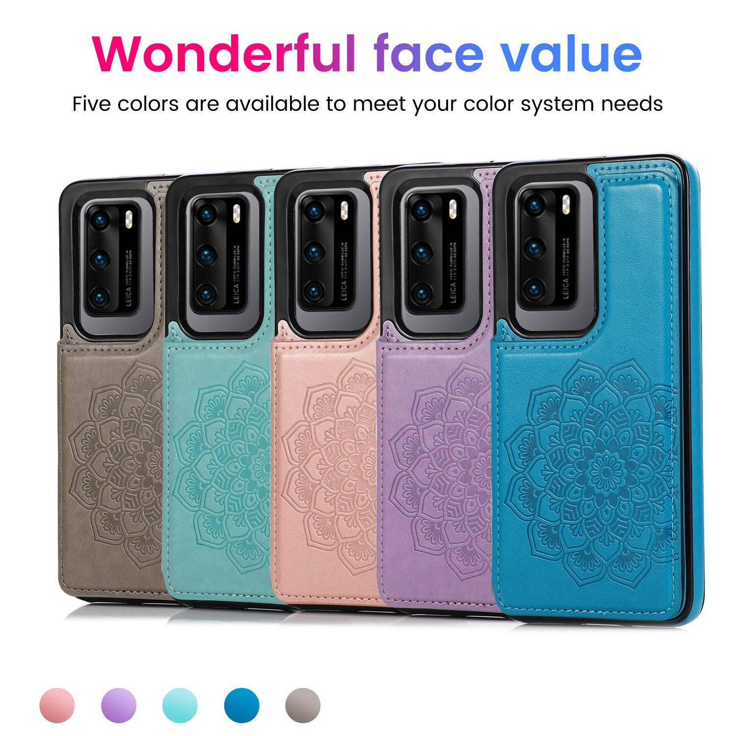 2020 New Style Luxury Wallet Cover For HUAWEI