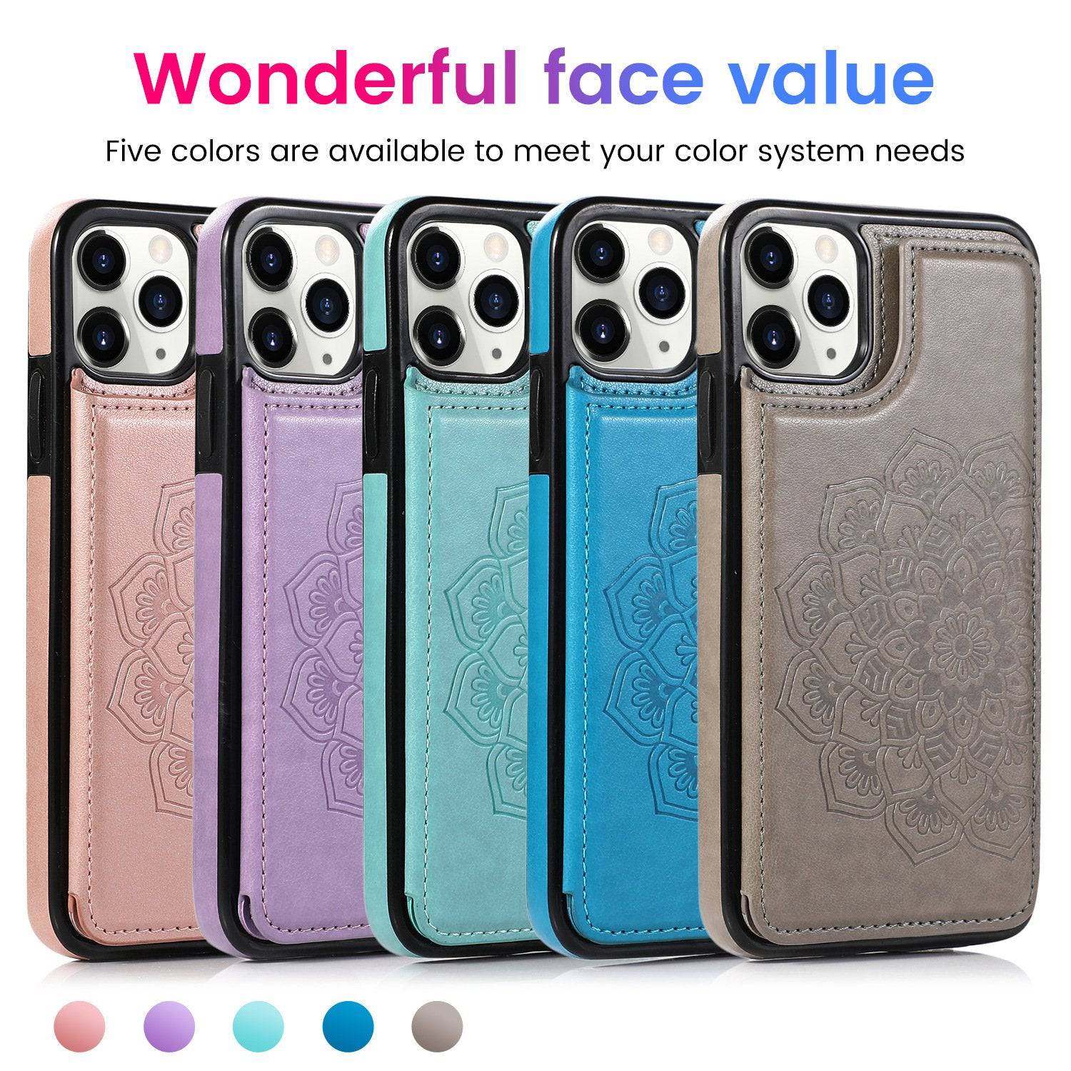 2020 New Style Luxury Wallet Cover For iPhone