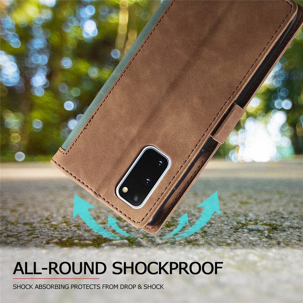 2022 ALL-New Shockproof Wallet Case For Samsung Note20