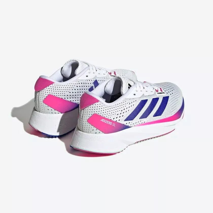 adidas Adizero SL Kids Running Trainers Childrens Junior Shoes White