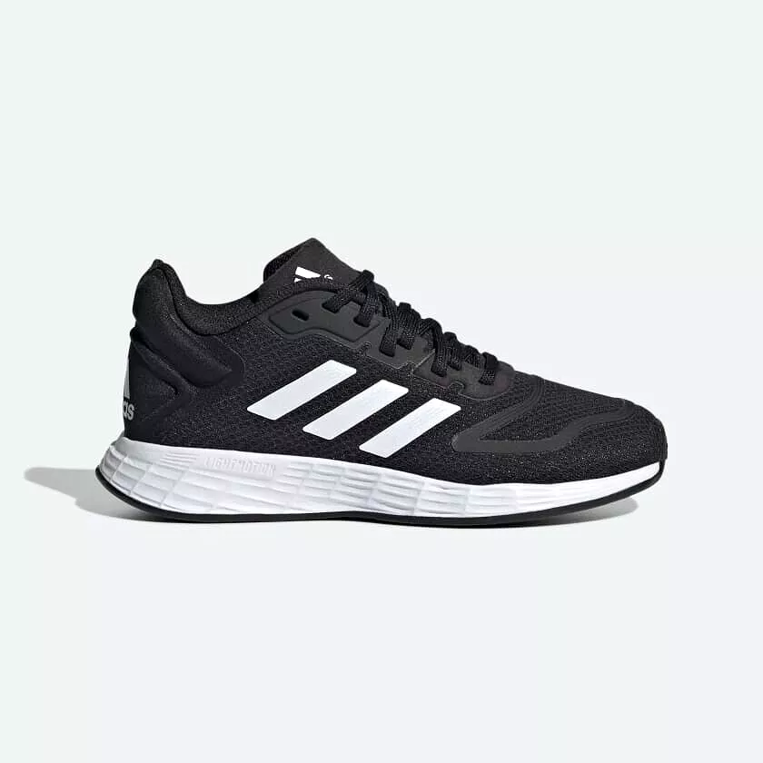 adidas Duramo 10 Kids Running Trainers Childrens Sports Shoes Boys Black White