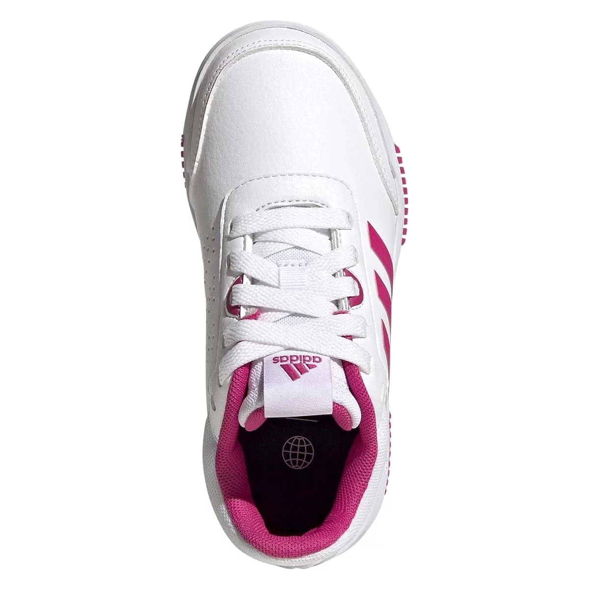 ADIDAS JUNIOR TENSAUR 2.0 WHITE/MAGENTA SHOES