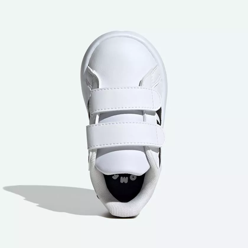 ADIDAS KIDS GRAND COURT 2.0 WHITE/BLACK SHOES