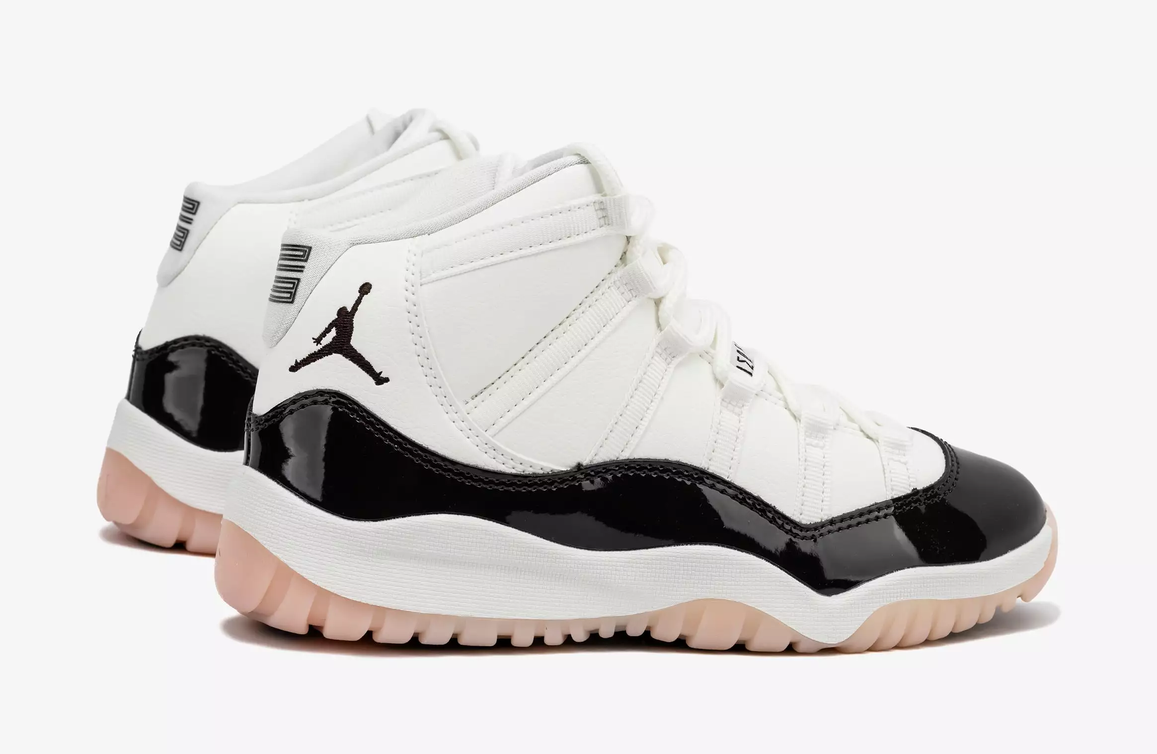 Air Jordan 11 Retro Neapolitan Preschool Lifestyle Shoes (Sail/Velvet Brown/Atmosphere)