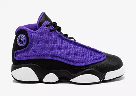 Air Jordan 13 Retro Purple Venom Preschool Lifestyle Shoes (Black/Purple)