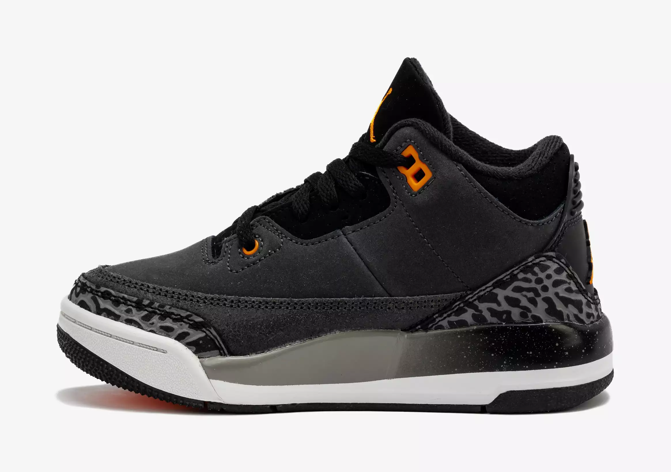 Air Jordan 3 Retro Fear Pack Preschool Lifestyle Shoes (Night Stadium/Total Orange)