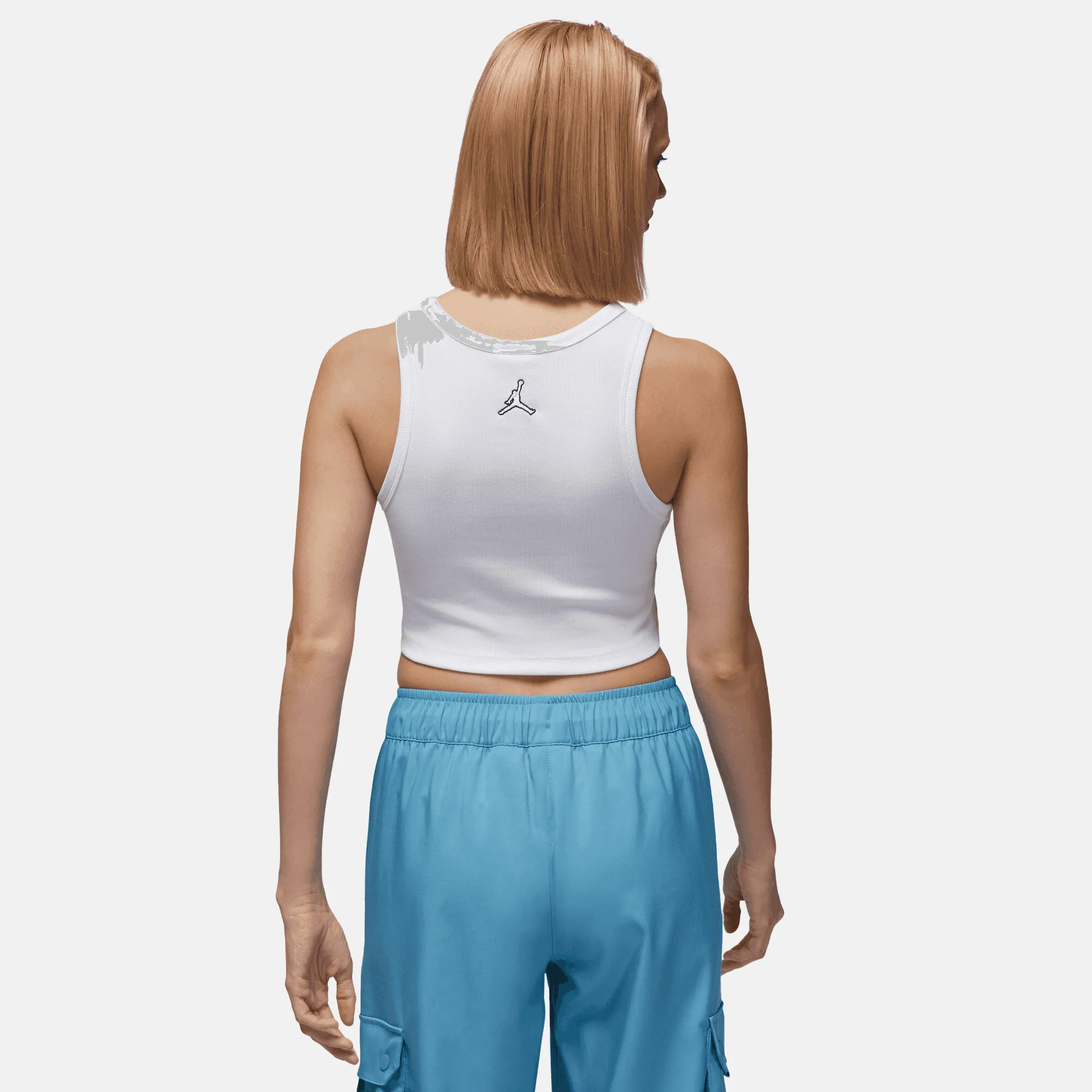 Air Jordan Women's White Jersey Tank