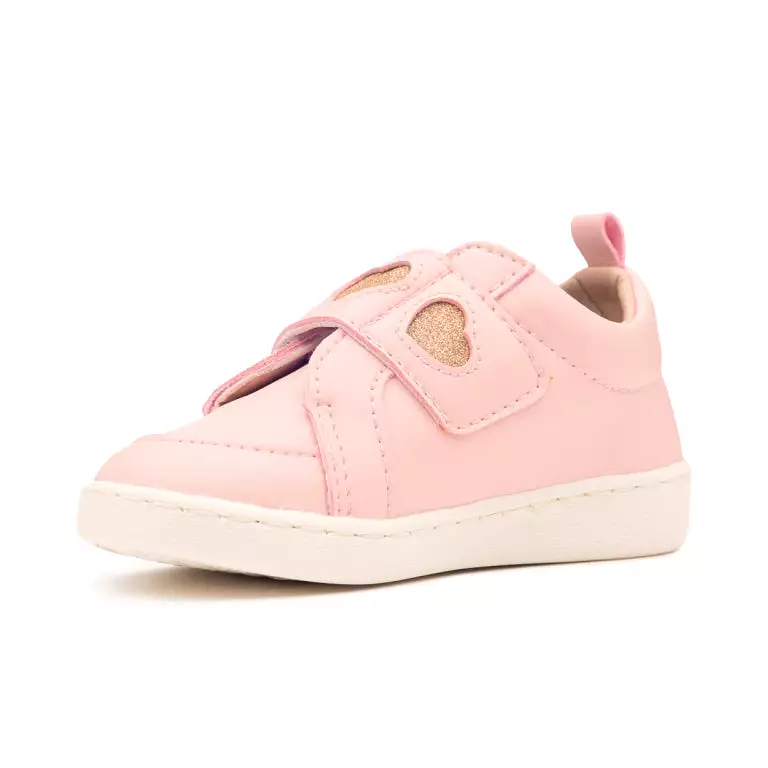 AUDREY pink toddler girls sneakers