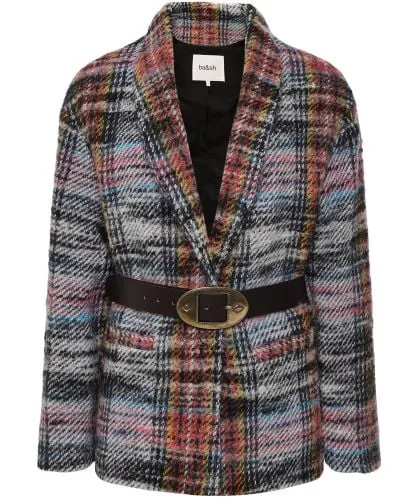 ba&sh Wool Check Vic Jacket | Jules B