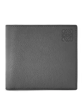 Bifold wallet in soft grained calfskin