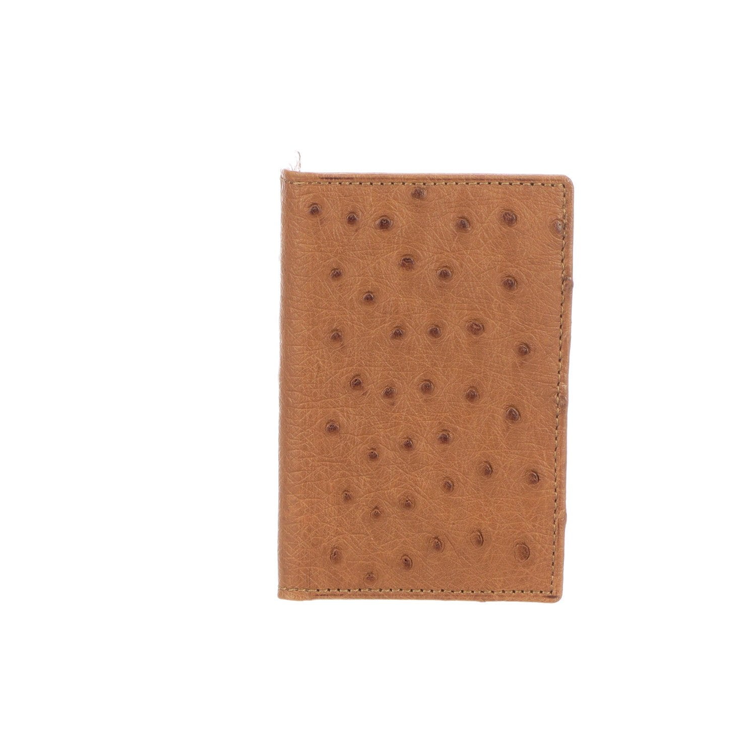 Bifold Wallet – Ostrich :: Cognac