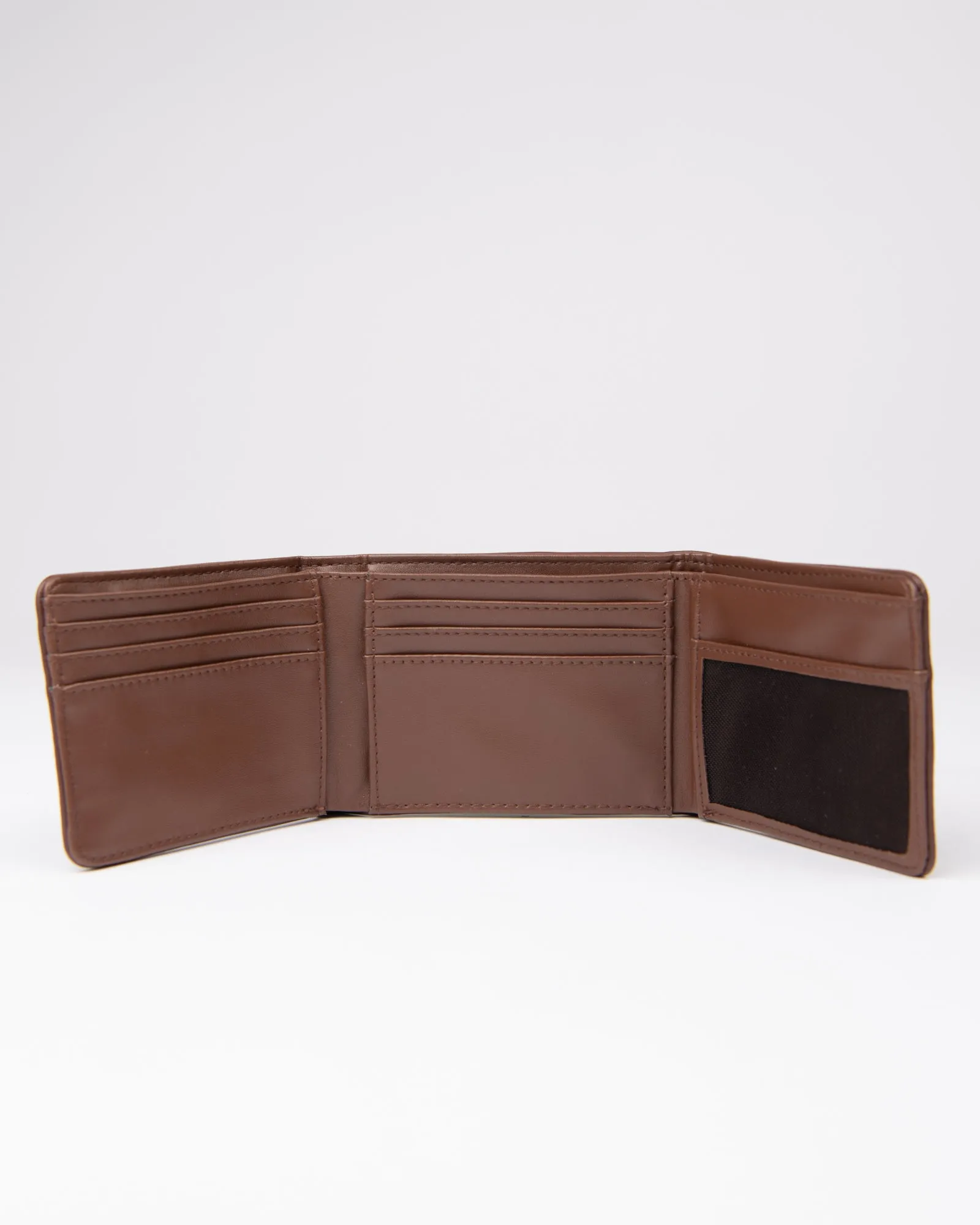 Billetera Rusty Trio Wallet Coffee