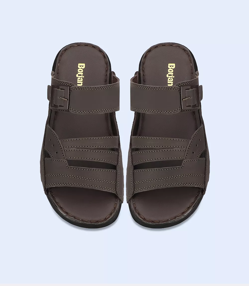 BM4697-ESPRESSO-Men Slippers