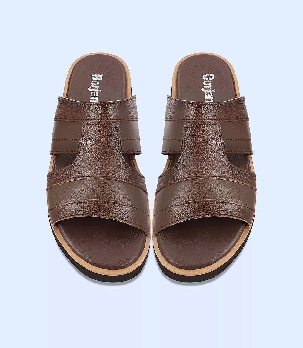 BM4780-CHOCO-Men Slippers