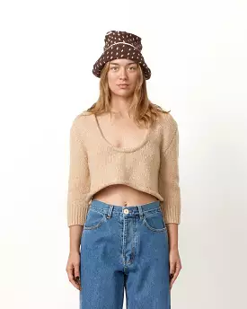 Bubble Crop Sweater