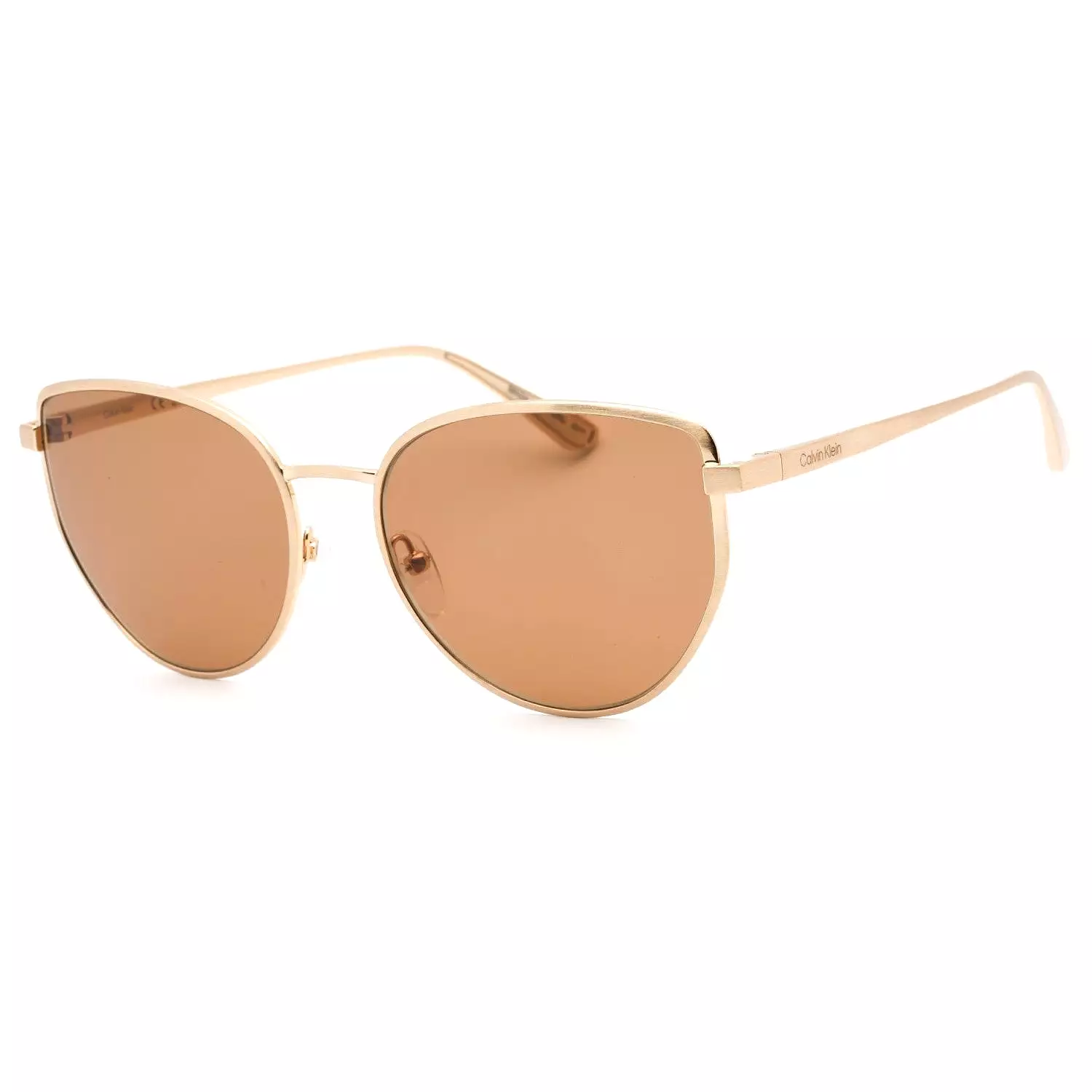 Calvin Klein CK22113S Sunglasses Yellow Gold / Brown Women's