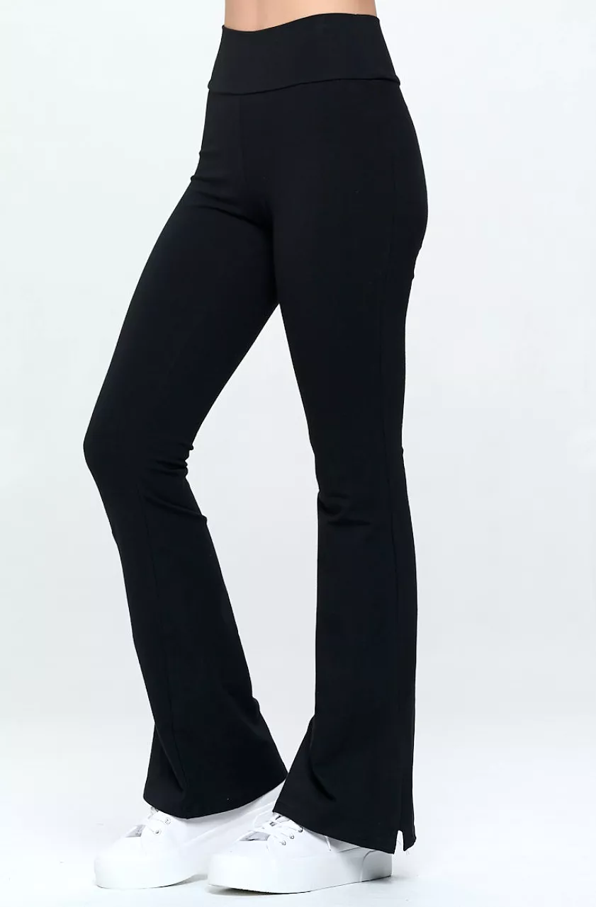 Carly Cotton Flare Leggings