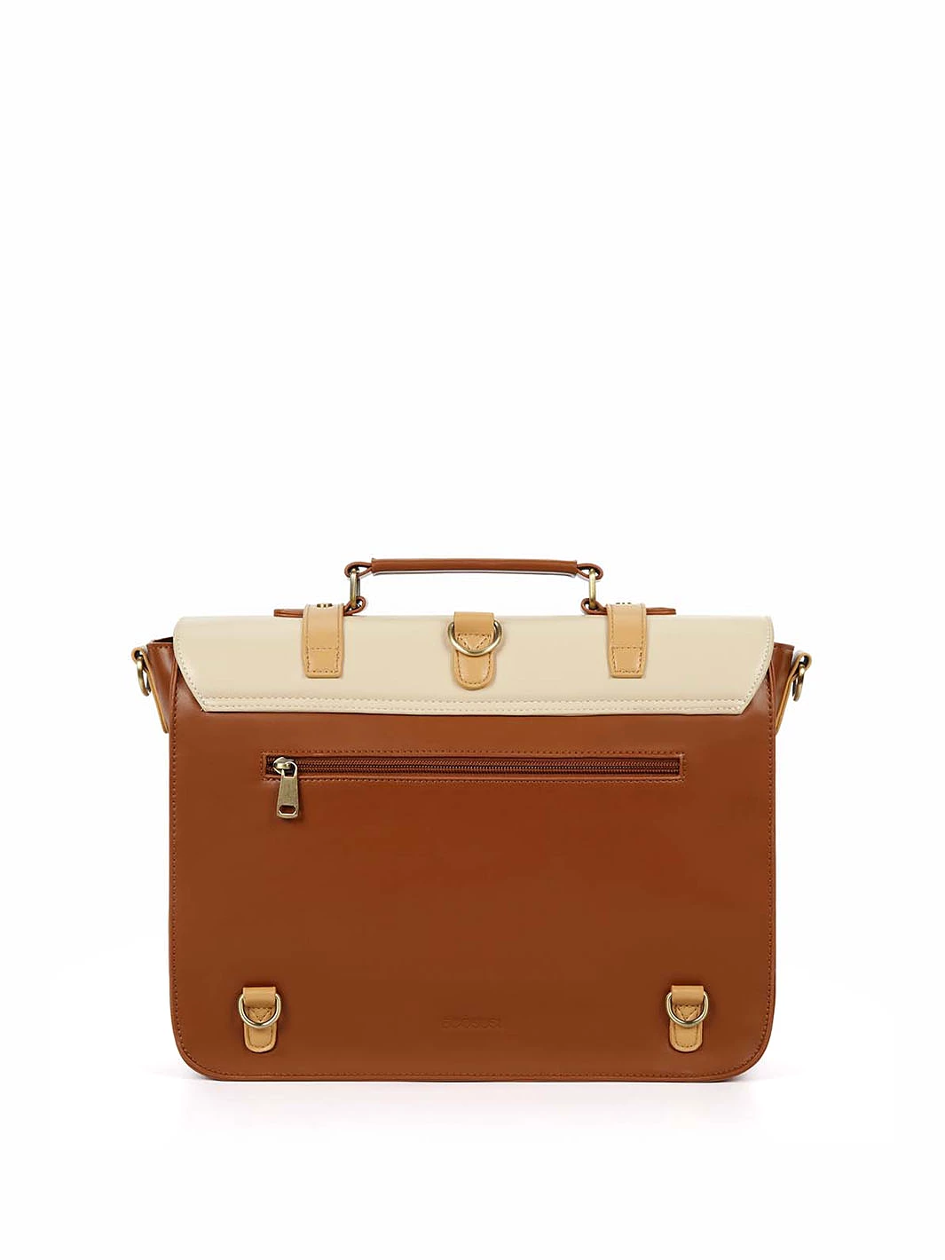 Charlie Unisex Vintage Vegan Briefcase