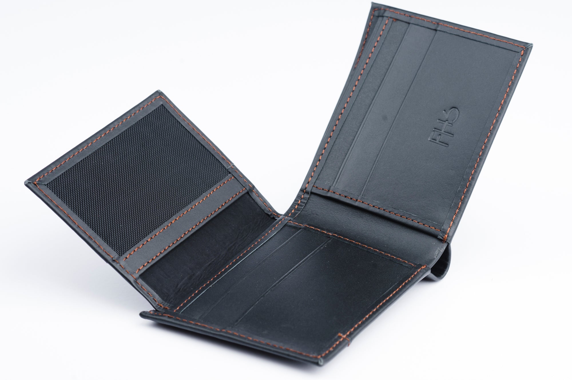 Classic Matte Finish Black Wallet