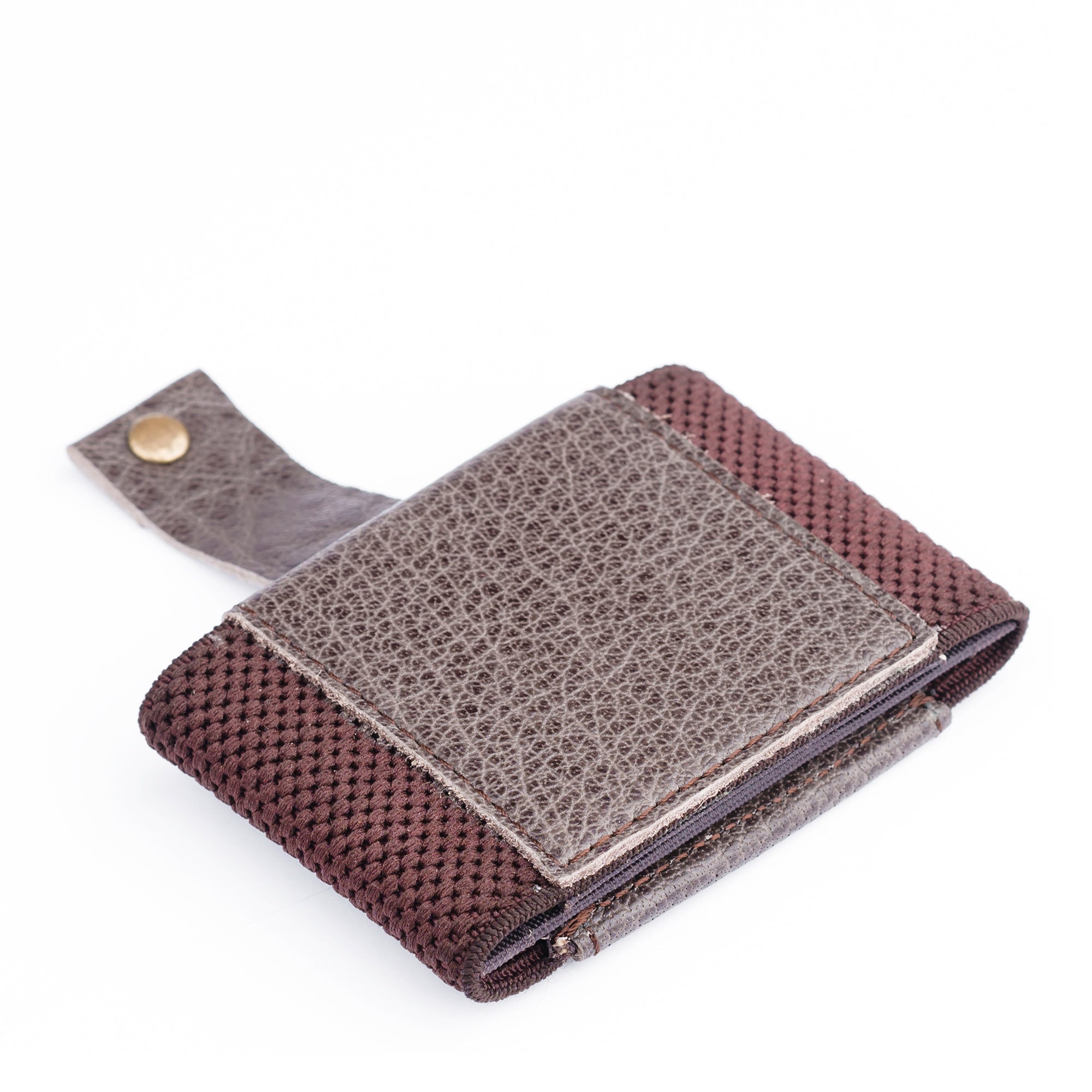 Classic Versatile Moneyclip Brown Wallet