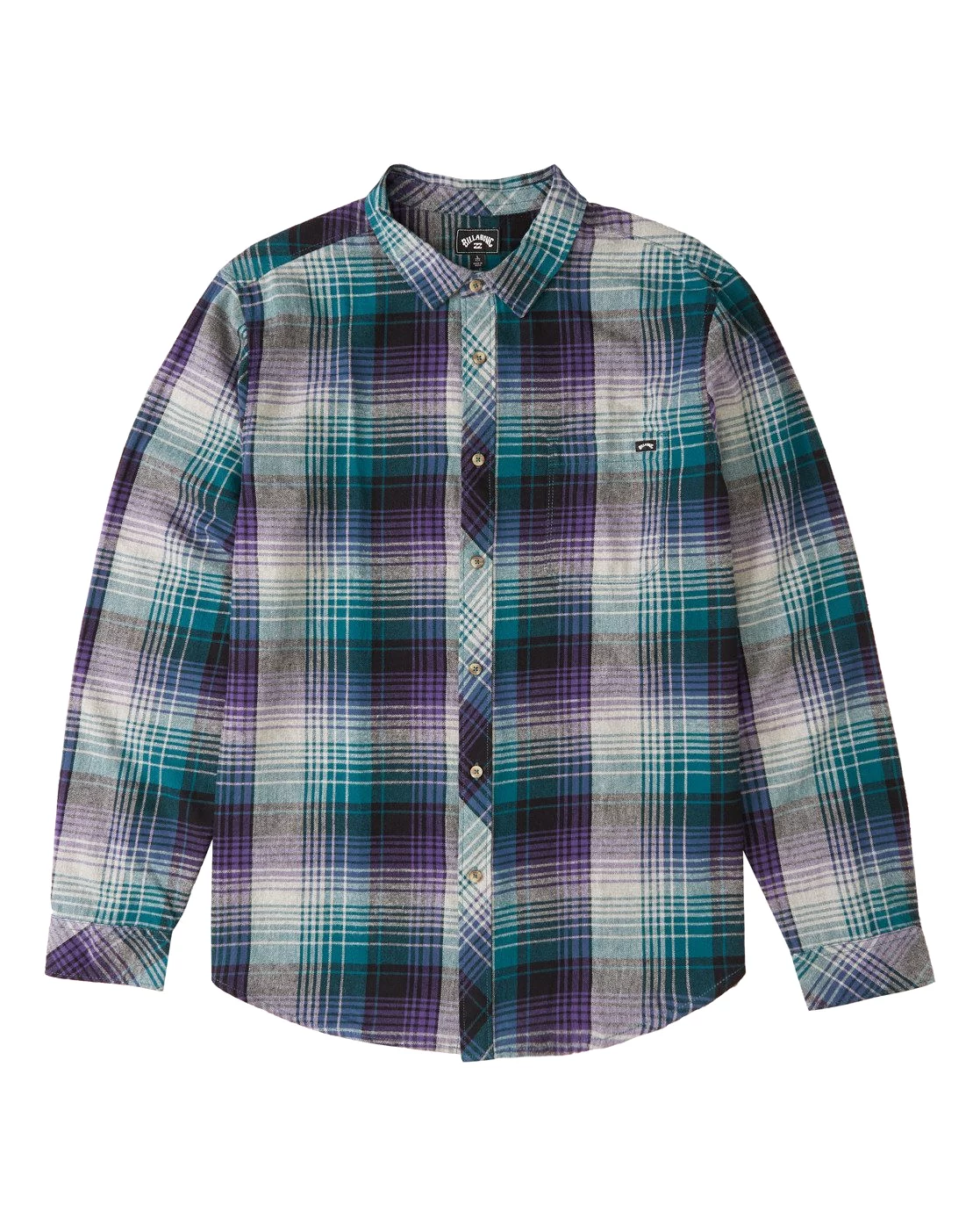 Coastline Long Sleeve Plaid Shirt Men's