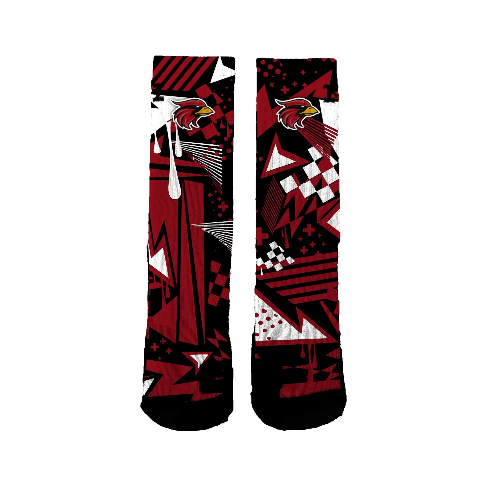 Corona Cardinals Skatedeck Socks