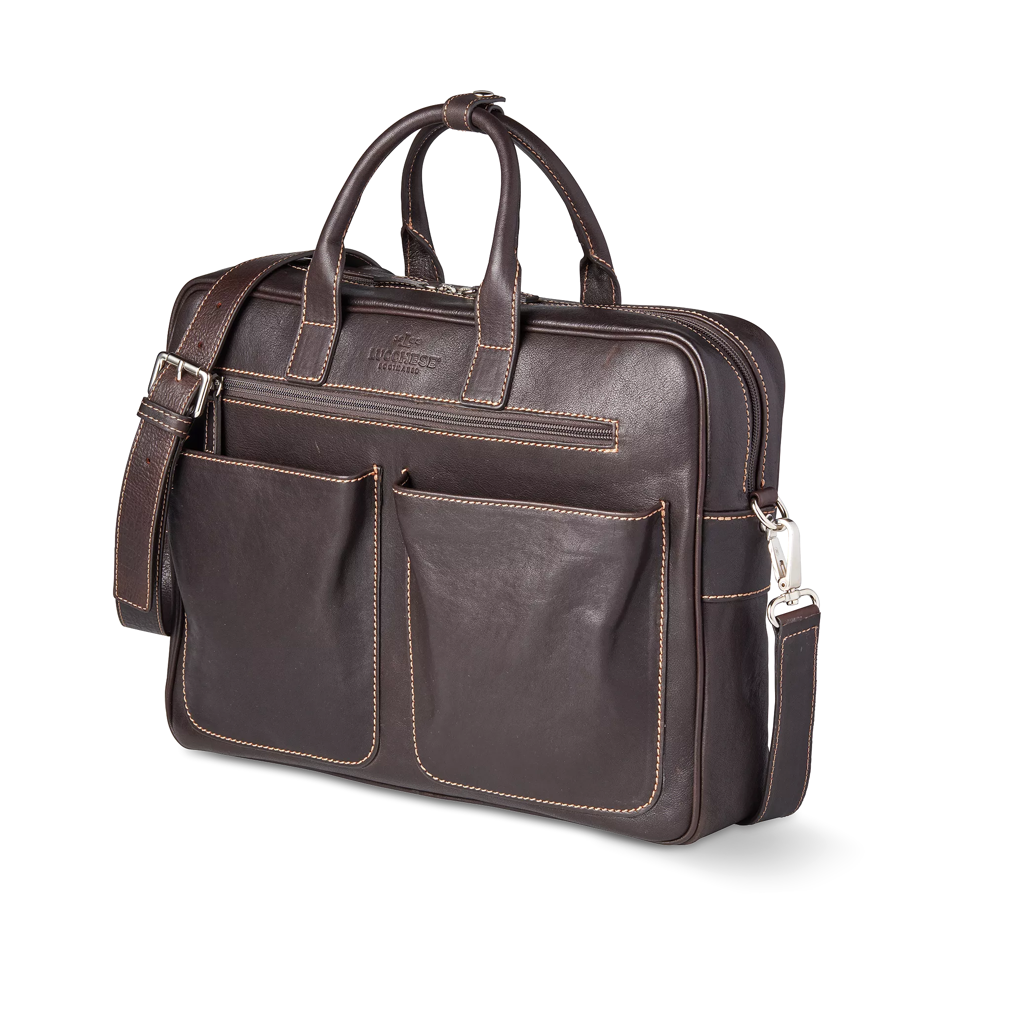 Cosimo Briefcase :: Espresso