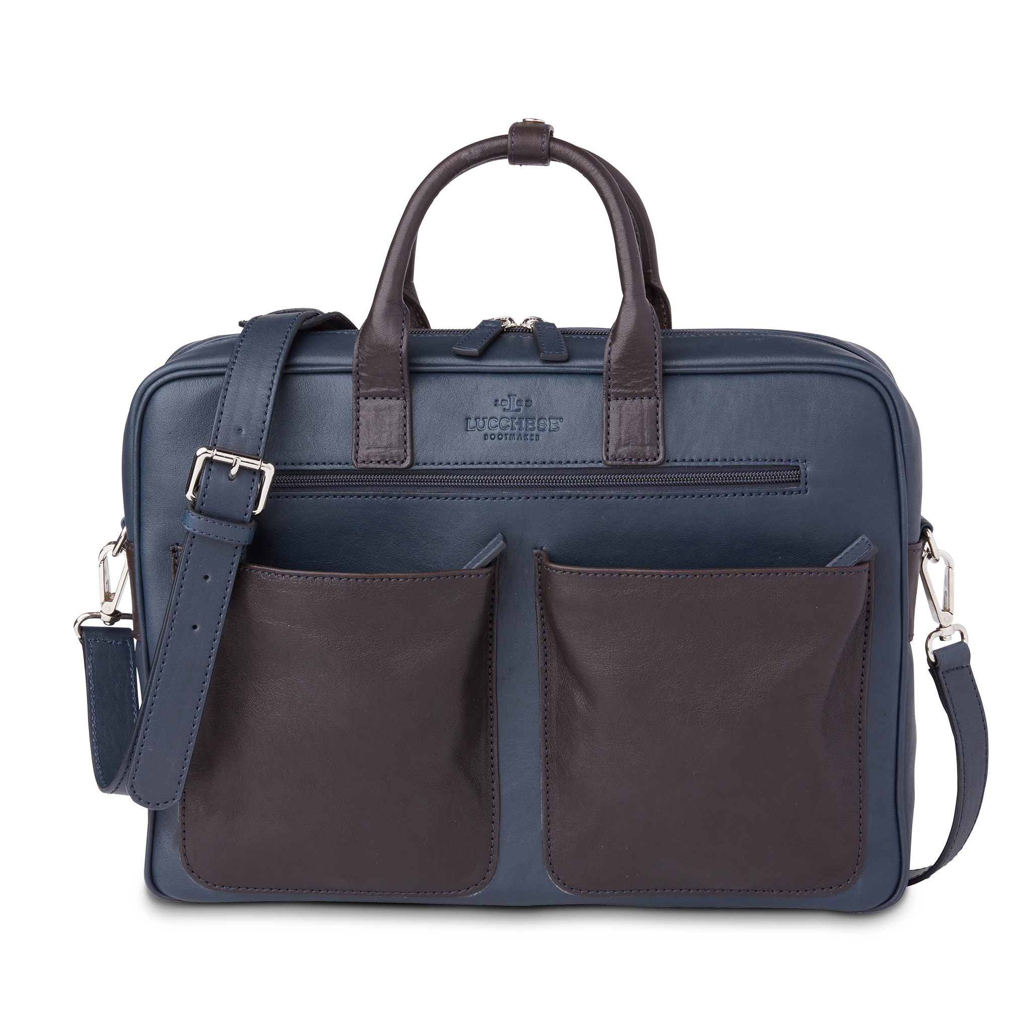 Cosimo Briefcase :: Navy