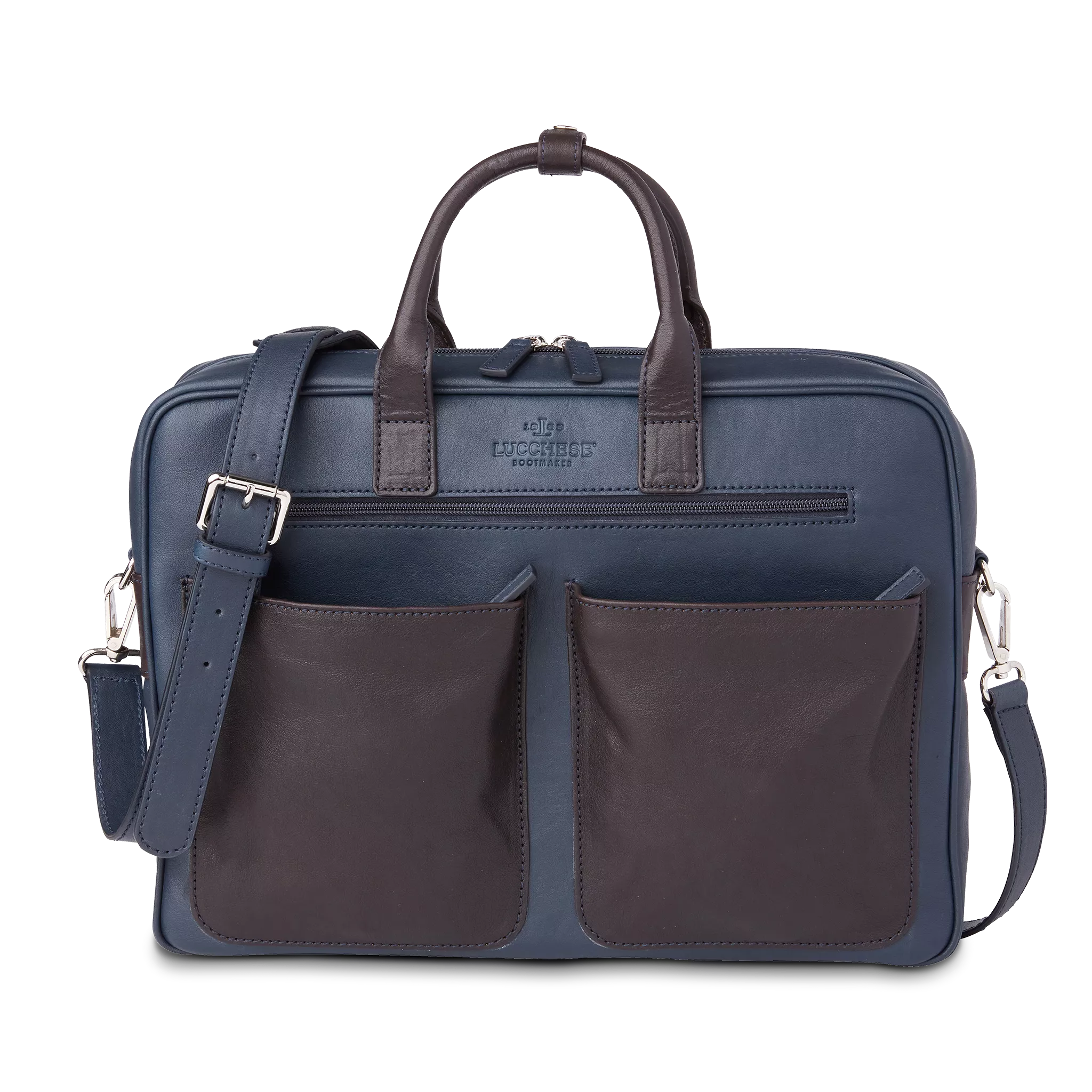 Cosimo Briefcase :: Navy