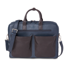 Cosimo Briefcase :: Navy