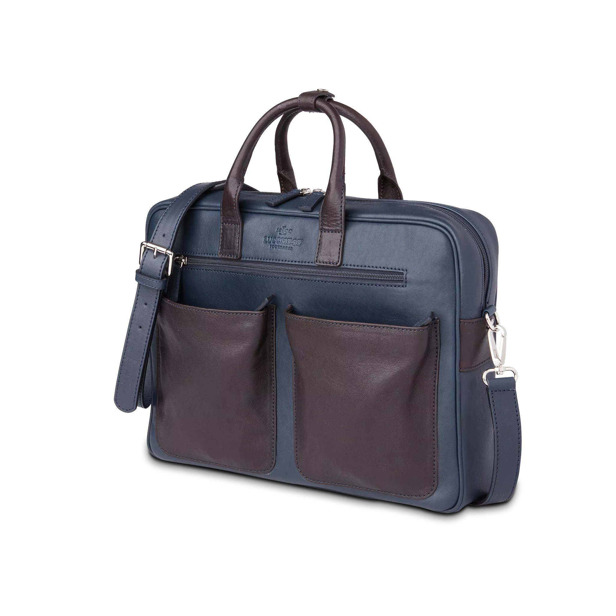 Cosimo Briefcase :: Navy