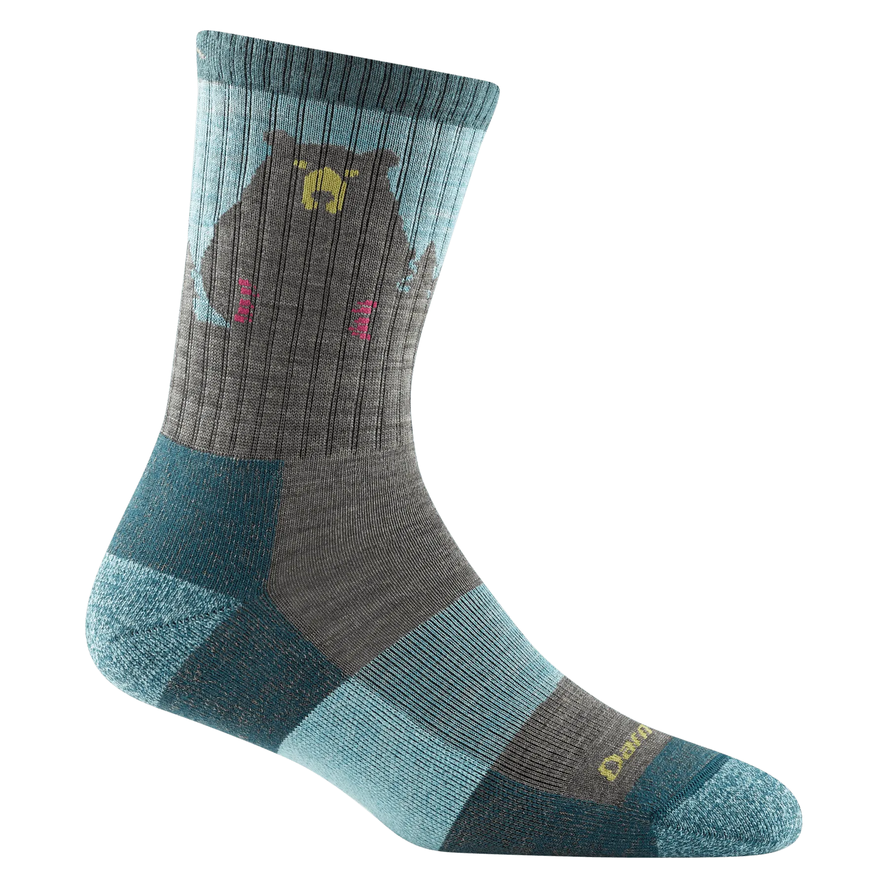 Darn Tough Women's Bear Town Lightweight Crew Socks – Comfortable, Durable, and Stylish for Everyday Wear