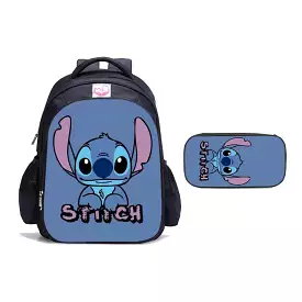 Disney cartoon Lilo and stitch student Schoolbag