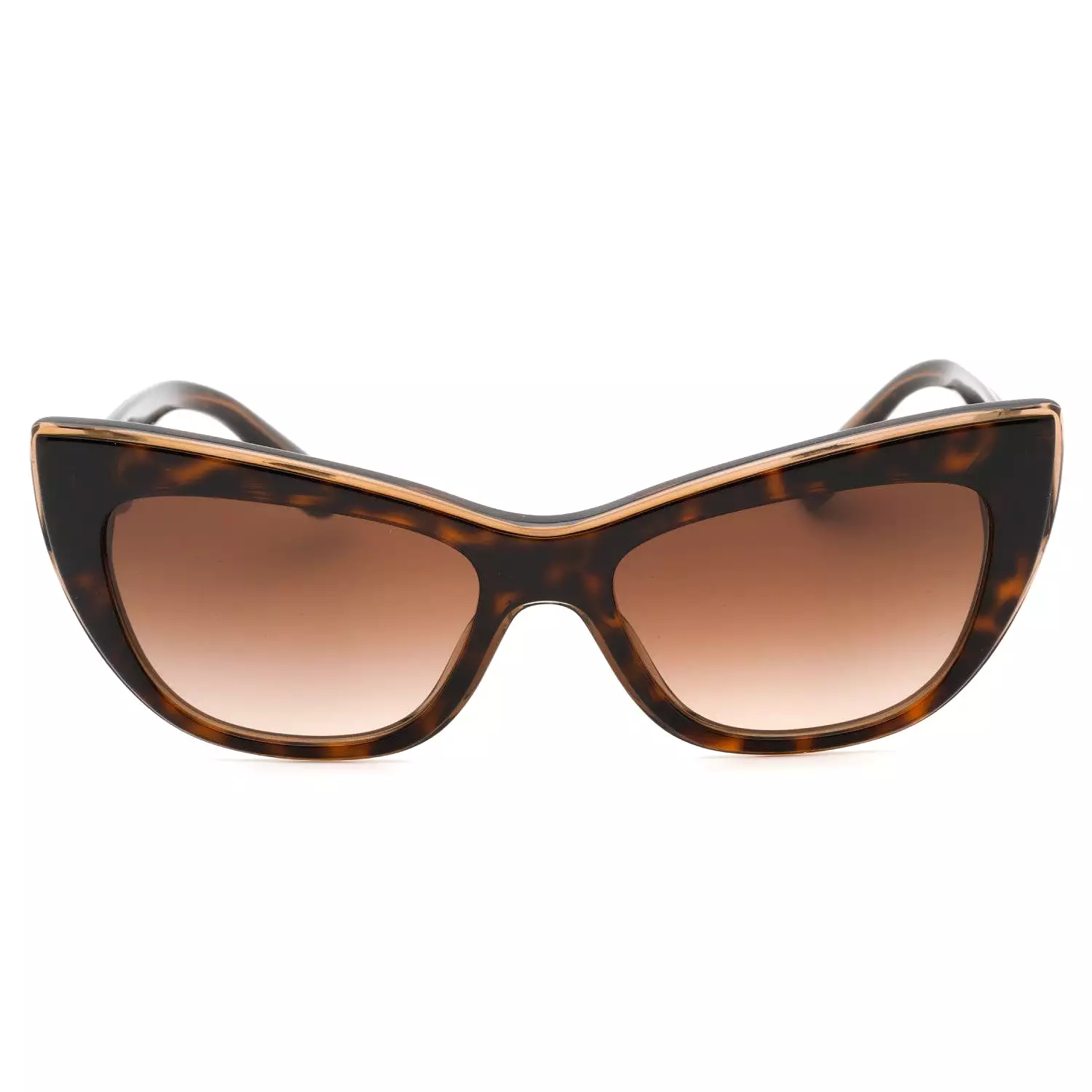 Dolce & Gabbana 0DG4417 Sunglasses Dark Tortoise / Gradient Brown Women's