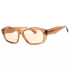 Emporio Armani 0EA4187 Sunglasses Shiny Transparent Brown / Light Brown Women's