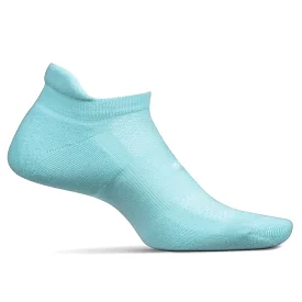 Feetures High Performance Cushion No Show Tab Socks - Mint