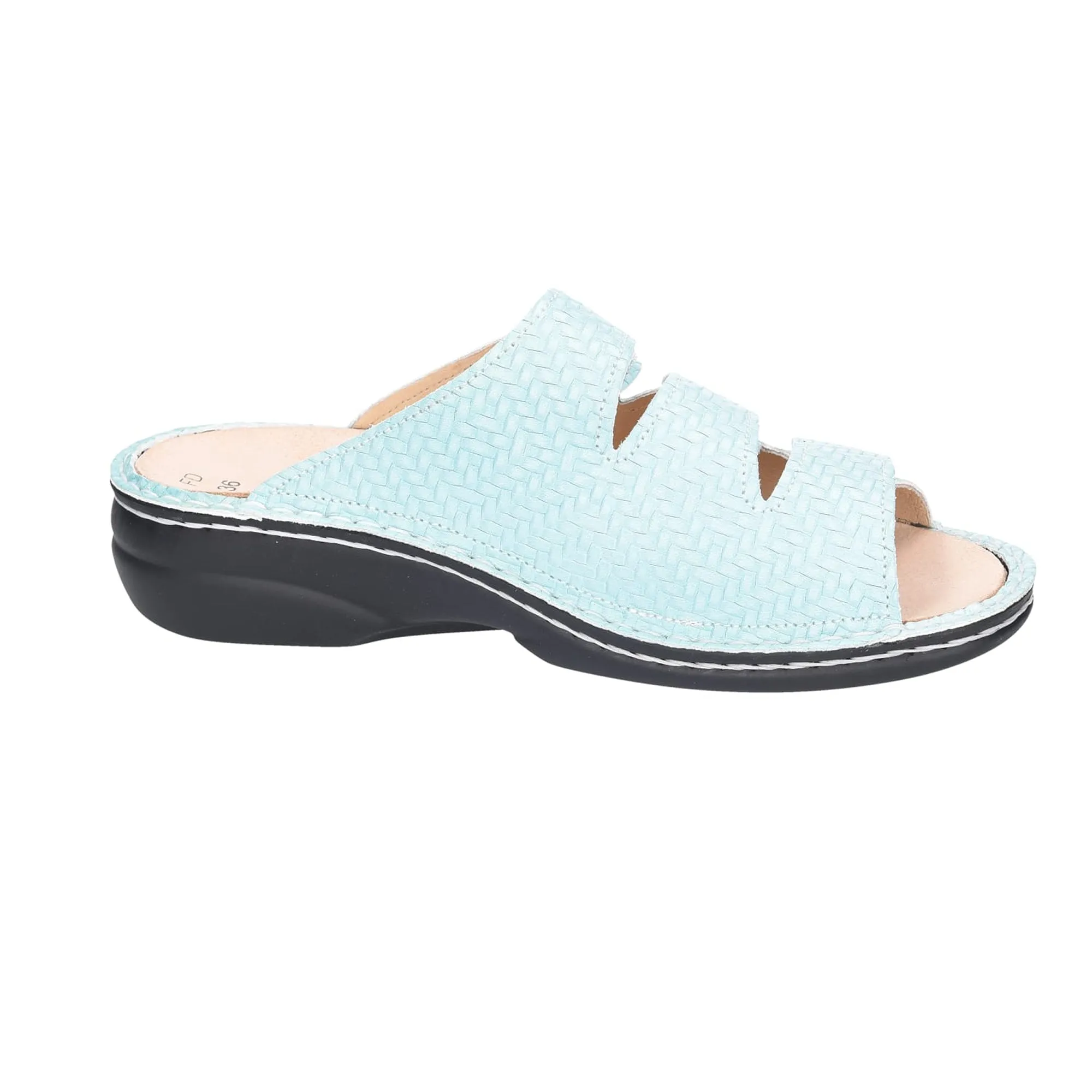 Finn Comfort 02554 KOS Women's Sandals, Turquoise - Stylish & Comfortable