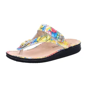 Finn Comfort Alexandria-S Women's Yellow Sandals - Stylish & Comfortable