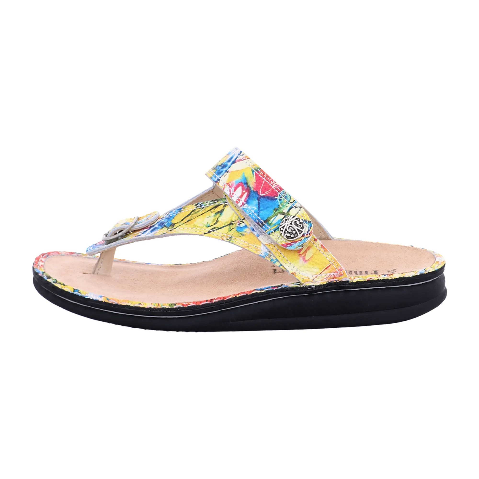 Finn Comfort Alexandria-S Women's Yellow Sandals - Stylish & Comfortable