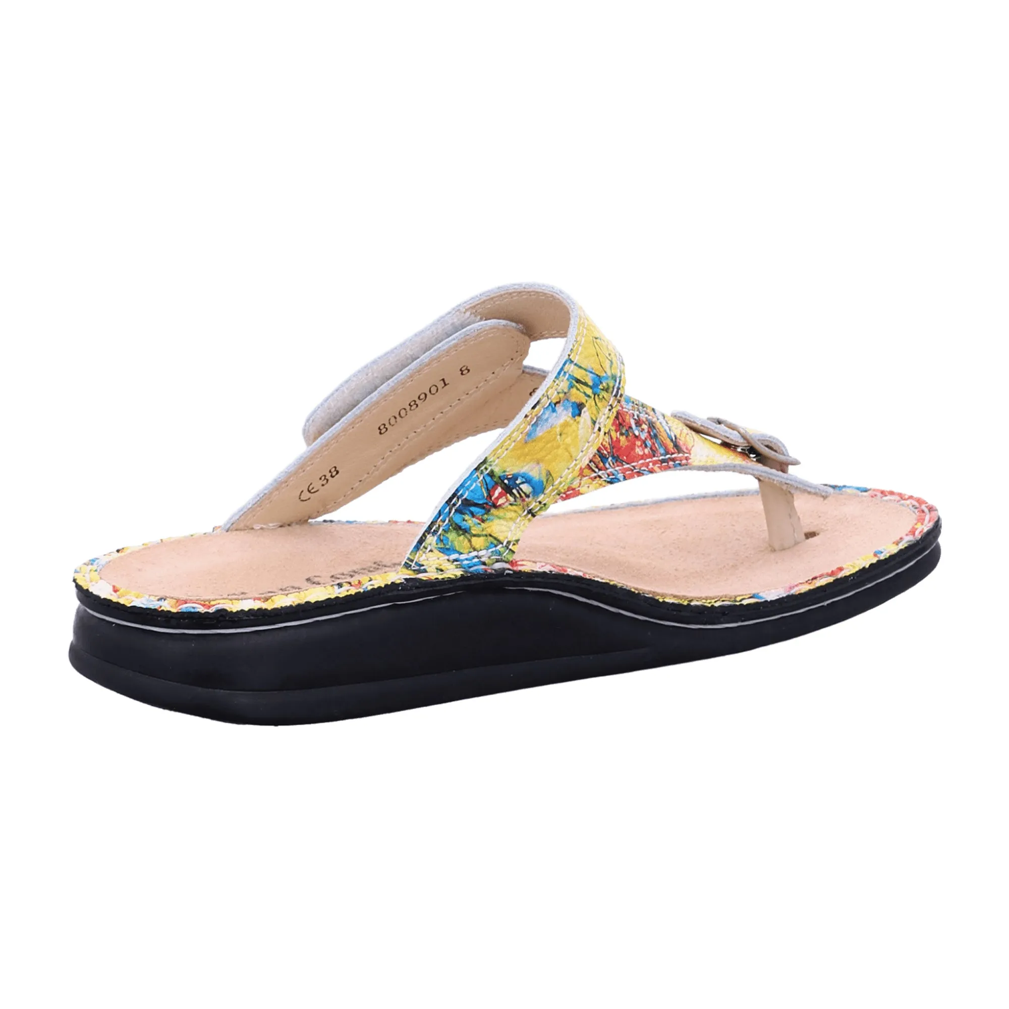 Finn Comfort Alexandria-S Women's Yellow Sandals - Stylish & Comfortable