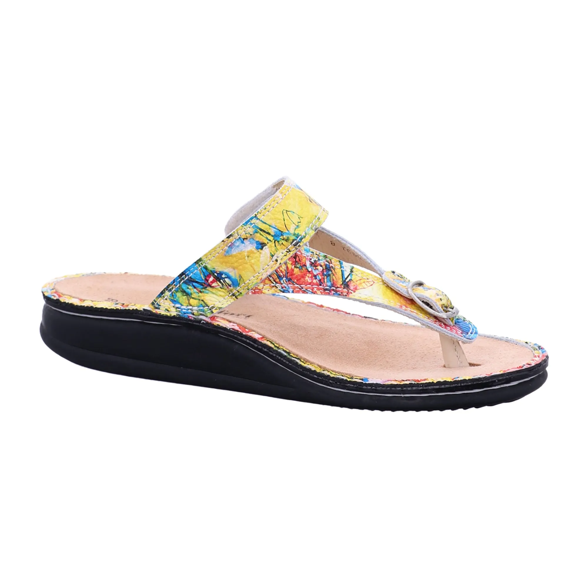 Finn Comfort Alexandria-S Women's Yellow Sandals - Stylish & Comfortable