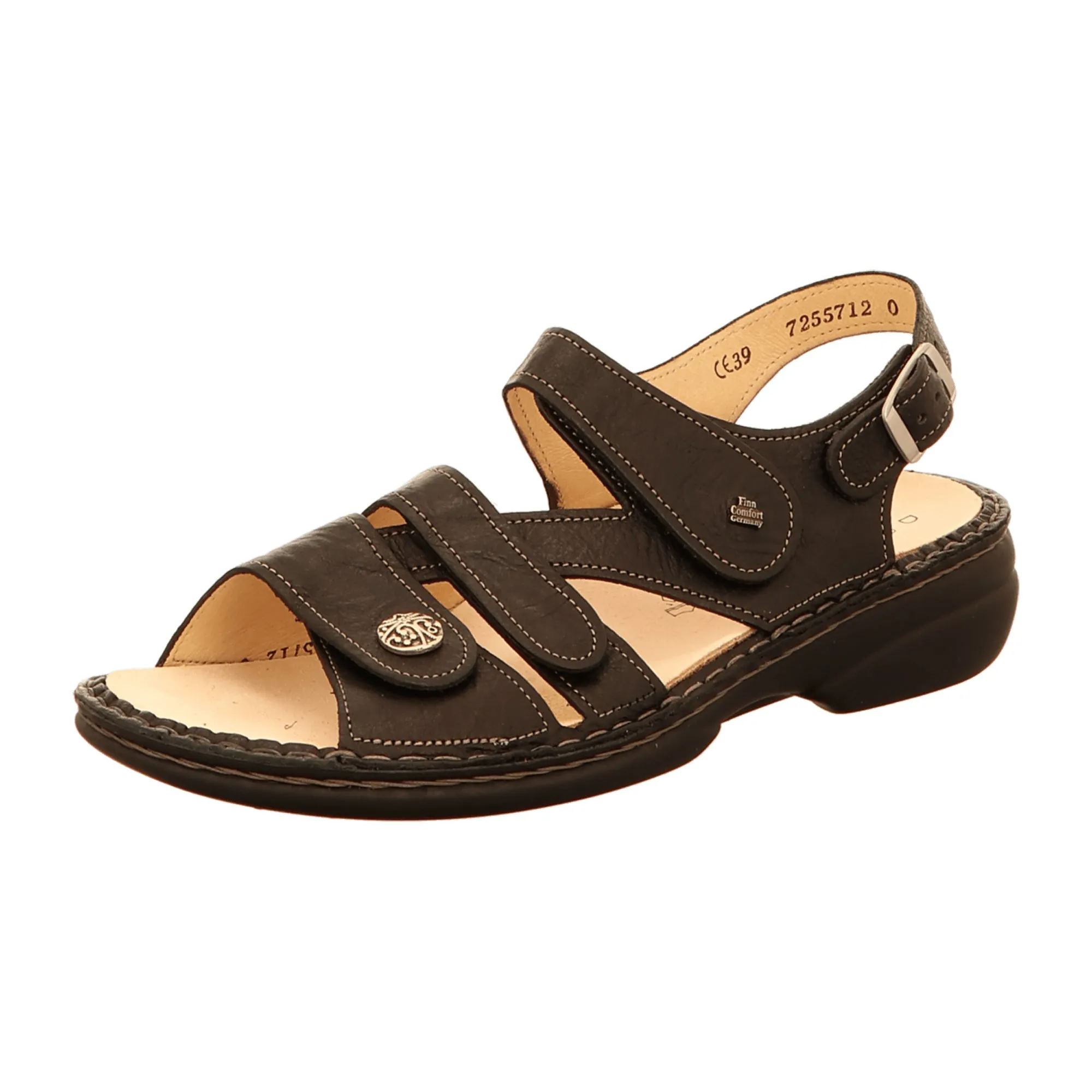 Finn Comfort Gomera Women's Black Sandals - Stylish & Comfortable