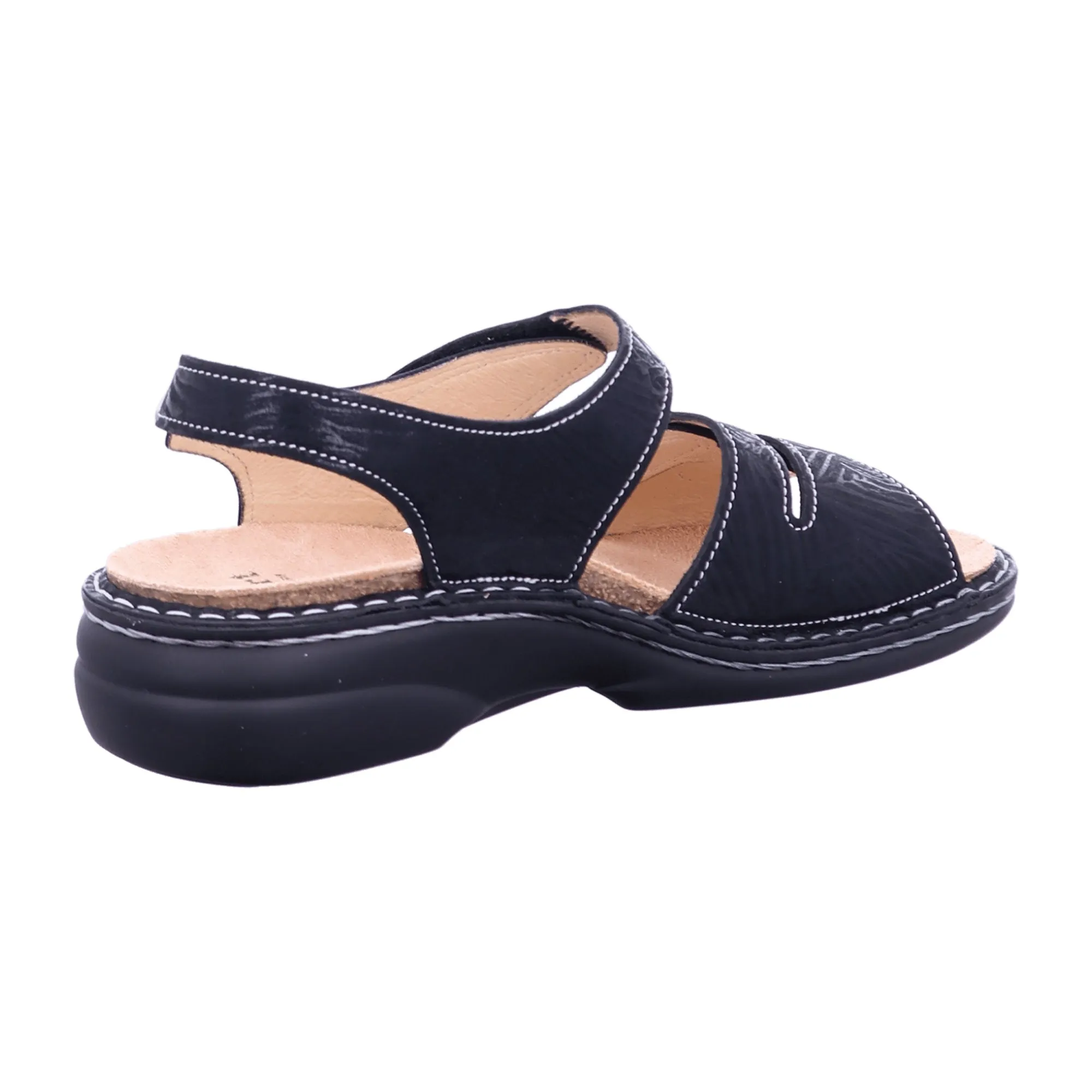 Finn Comfort Gomera Women's Sandals - Stylish Black Leather Comfort