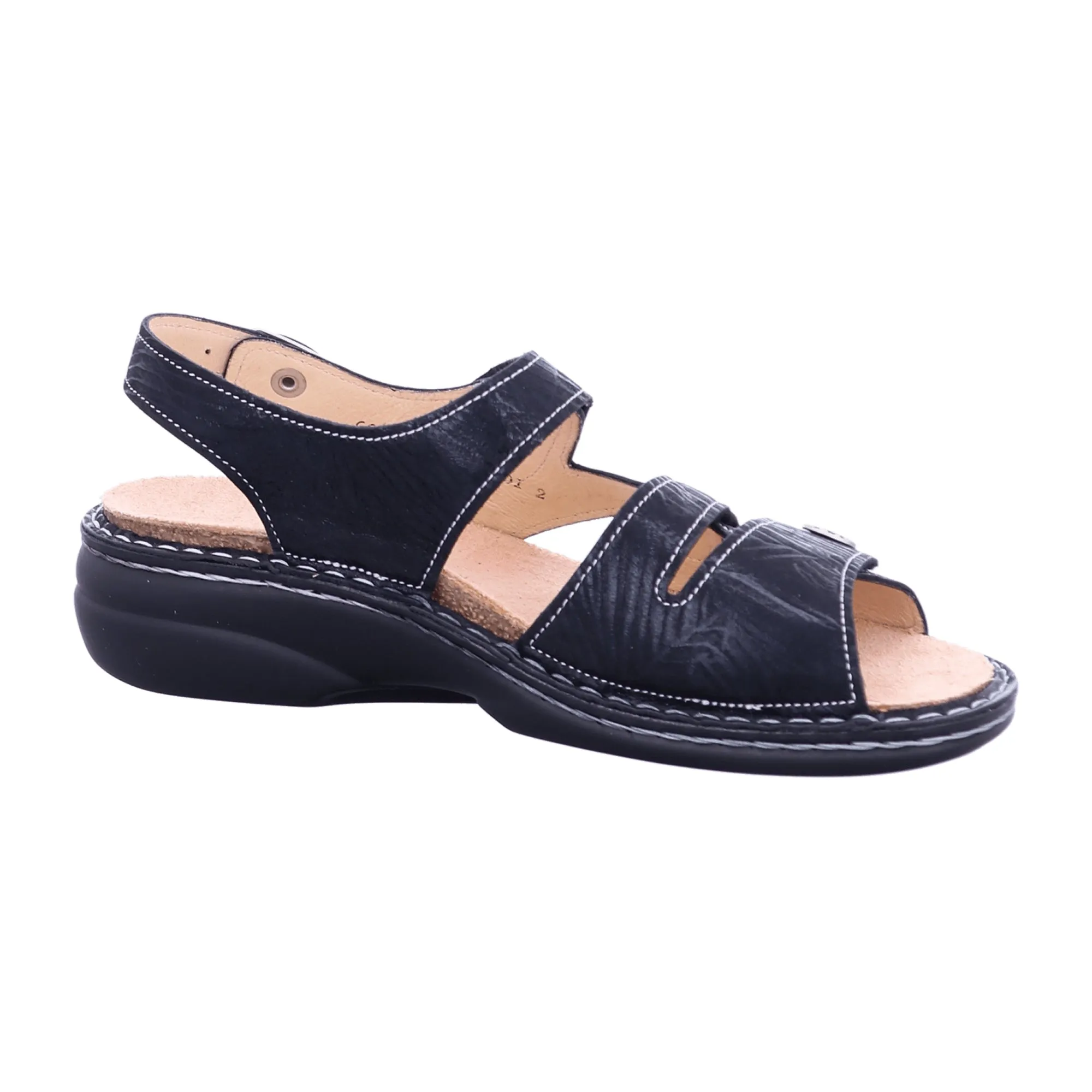 Finn Comfort Gomera Women's Sandals - Stylish Black Leather Comfort