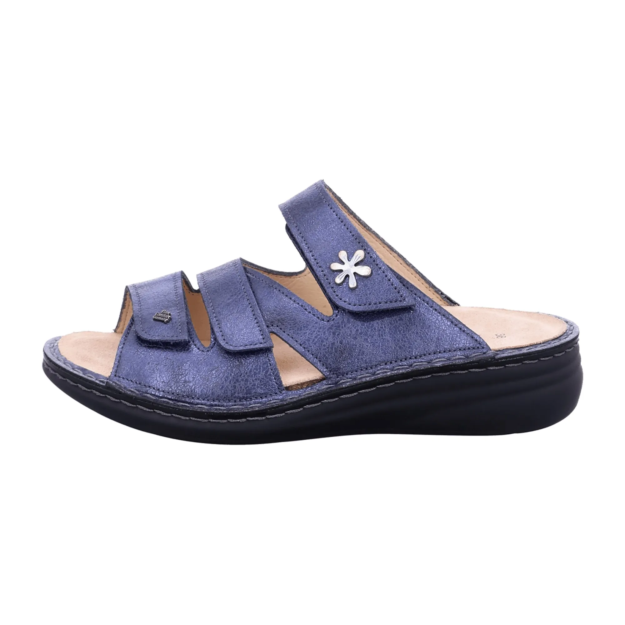 Finn Comfort Grenada Women's Comfortable Sandals in Stylish Blue