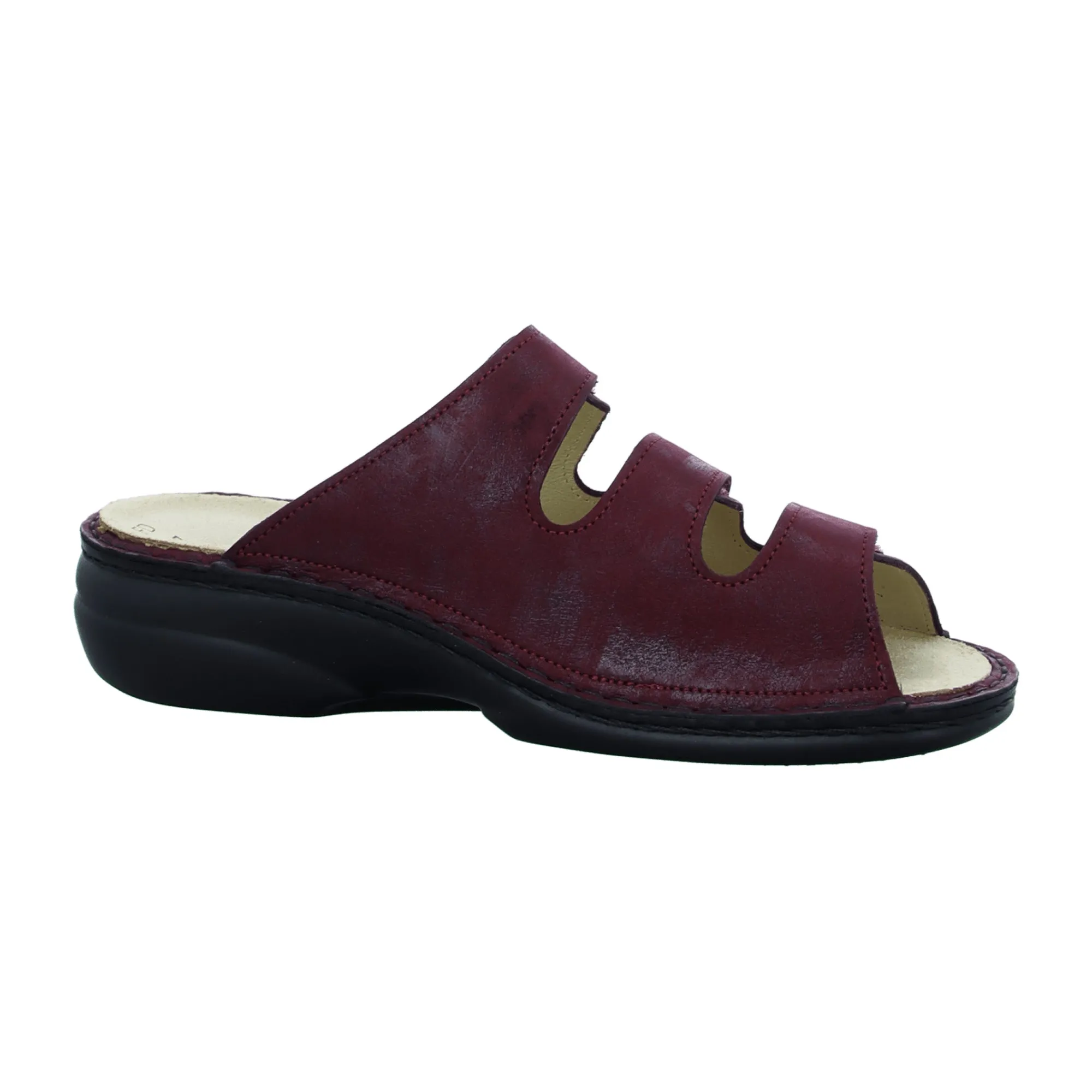 Finn Comfort Menorca-S Women's Red Sandals - Stylish & Comfortable